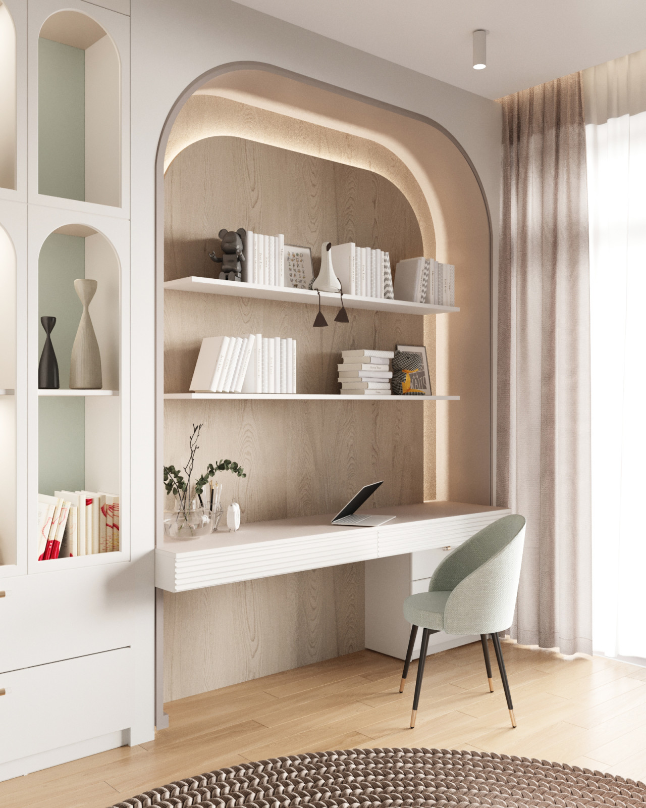 Дизайн проект Загородного дома 600м КП Президент