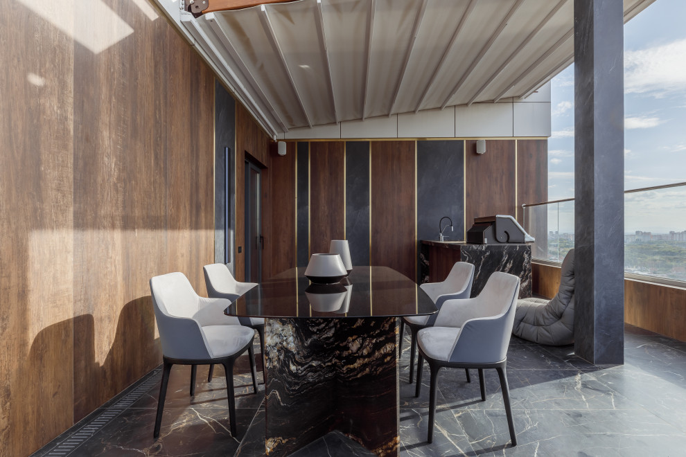 Пентхаус (современный) - терраса