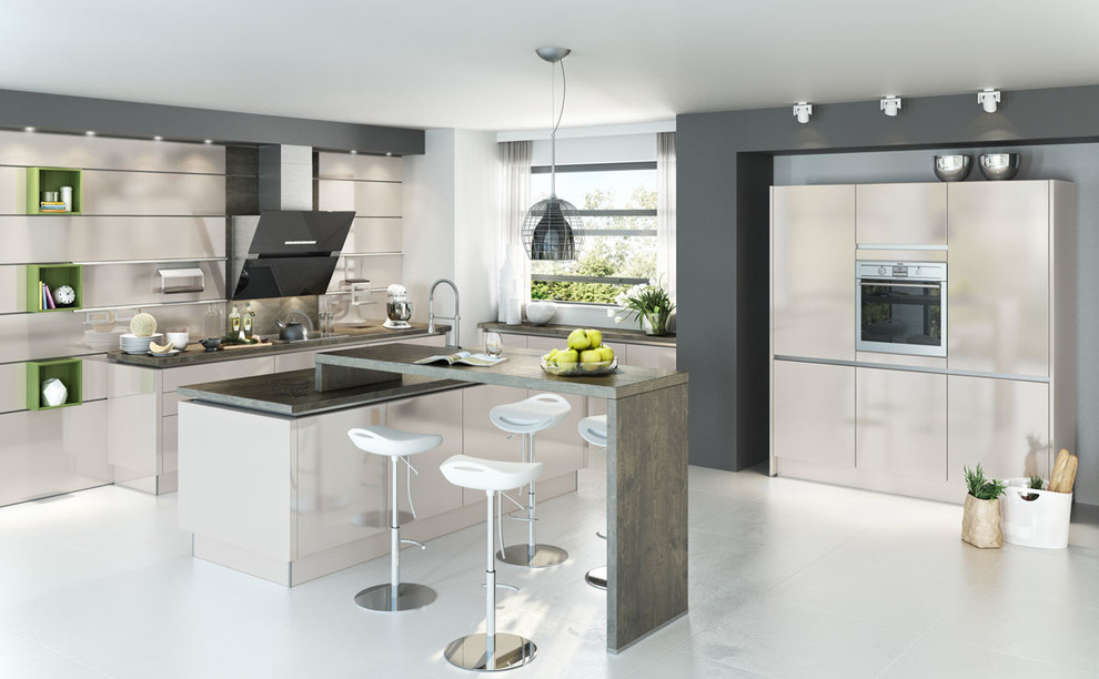 Hochglanz Q3 Contemporary Kitchen Other By Artego Kuchen Gmbh Co Kg