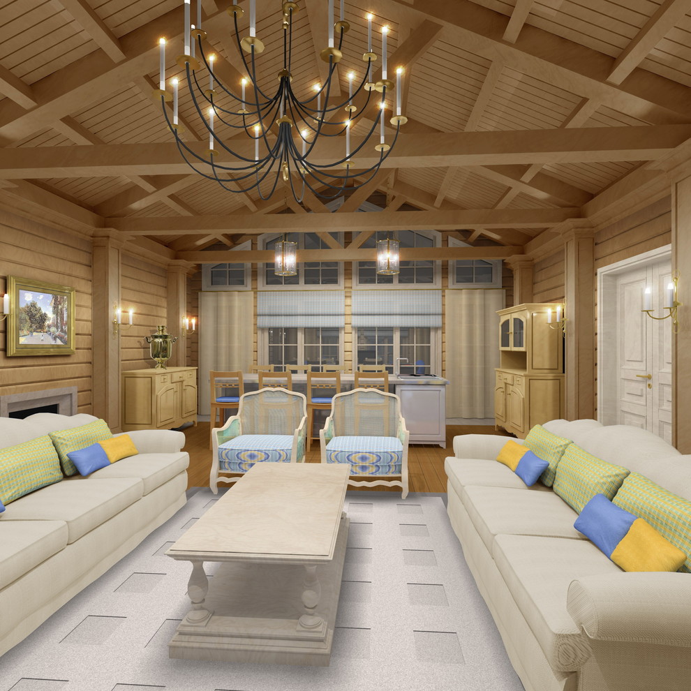 Домик на берегу озера