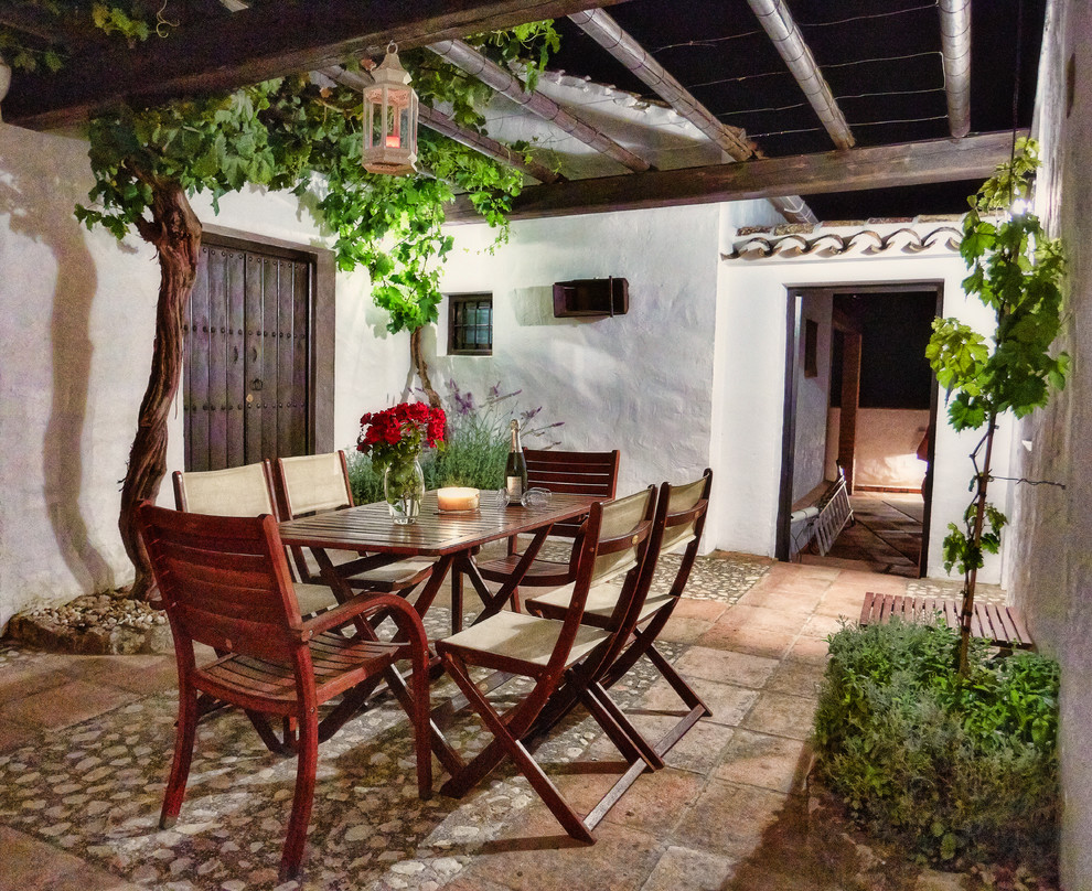 This is an example of a mediterranean patio in Other.