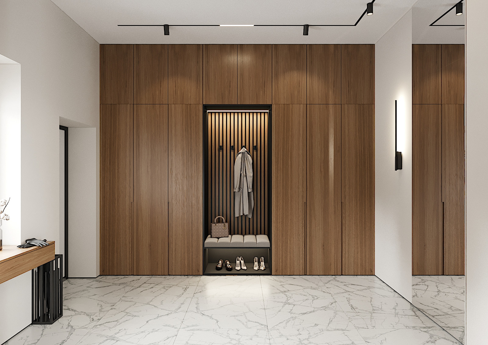 Дом с мансардой в современном стиле