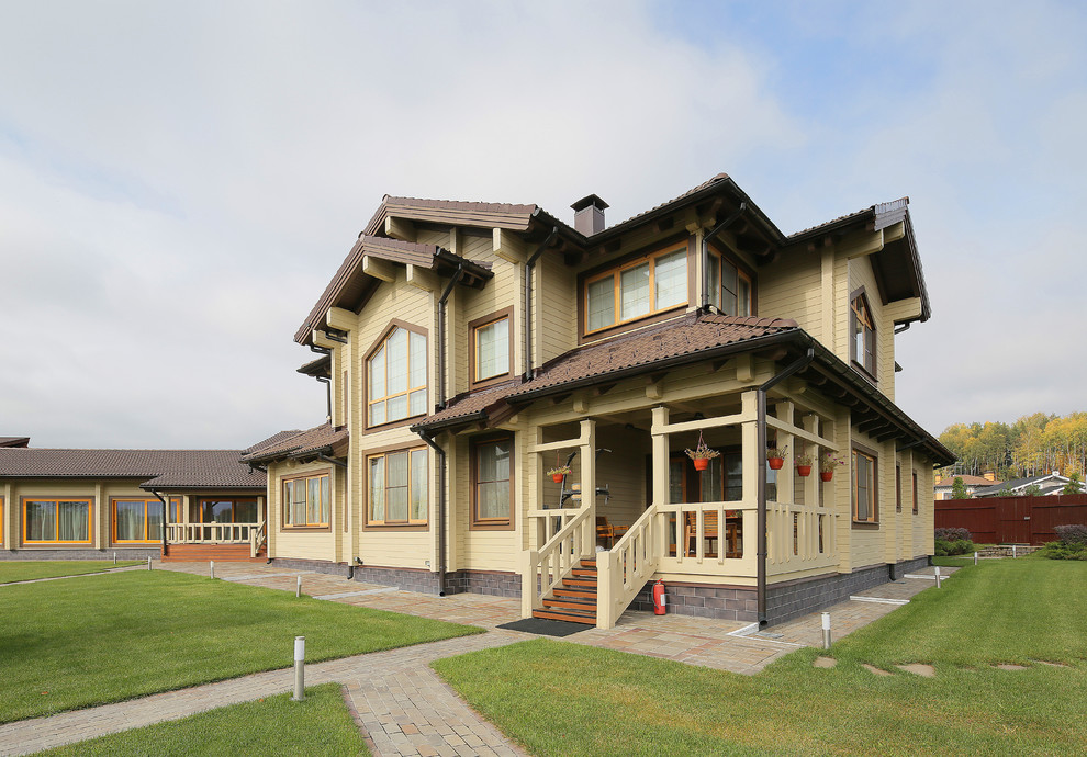 Дом из клееного бруса Екатерина