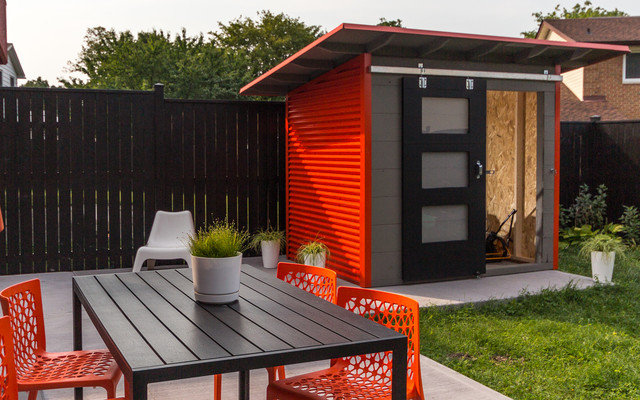 shed modern garden backyard outdoor escape studios sheds storage 8x6 toronto studio bend colours tools ontario ideabook question ask office