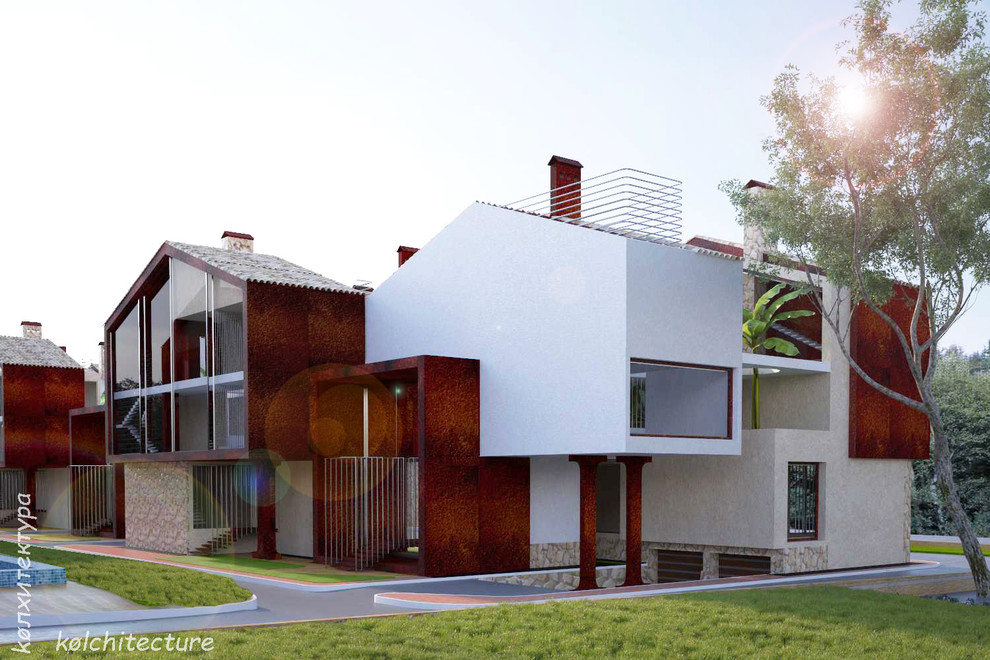 Туристический поселок. Адриатическое побережье.