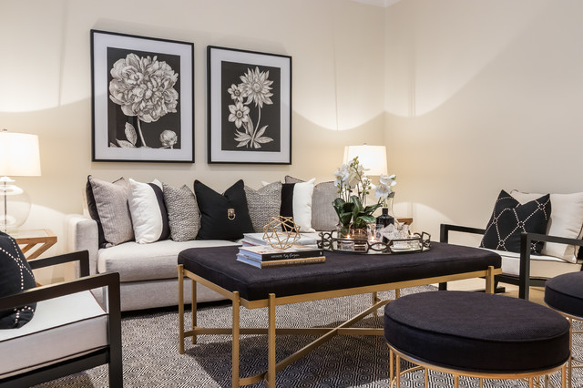 Indooroopilly Contemporary contemporary-living-room