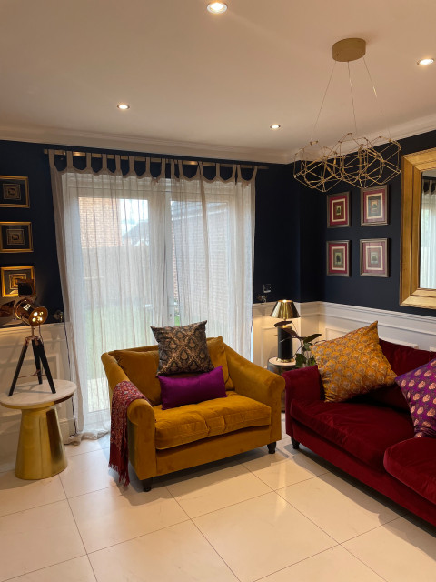 Cozy Snug Room contemporary-vardagsrum