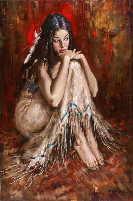 Atroshenko "Indigenous", 36"x24"