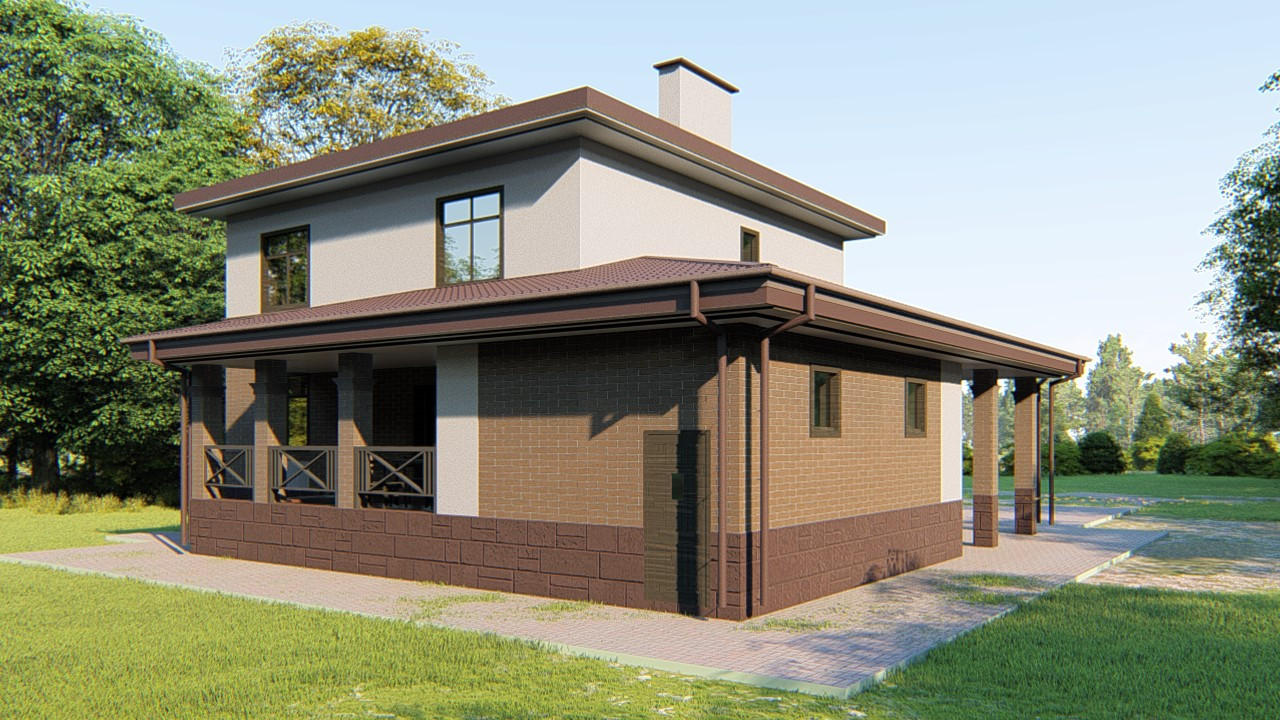 Архитектурные проекты коттеджей, ландшафтный дизайн