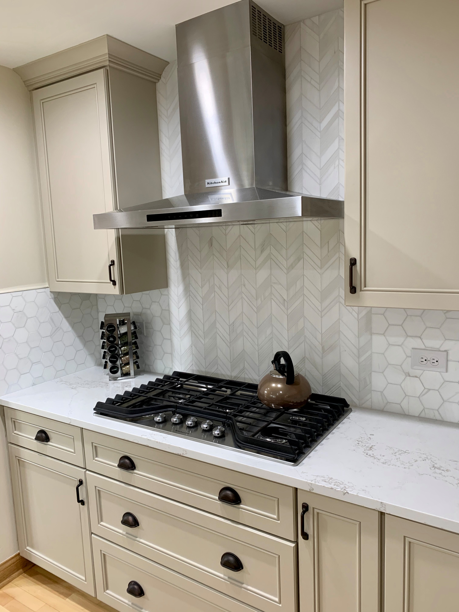 Creamy Dream Kitchen and Soothing Master Bath