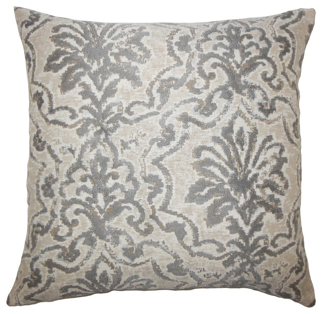 The Pillow Collection Kiasax Damask Bedding Sham Teal Standard//20 x 26