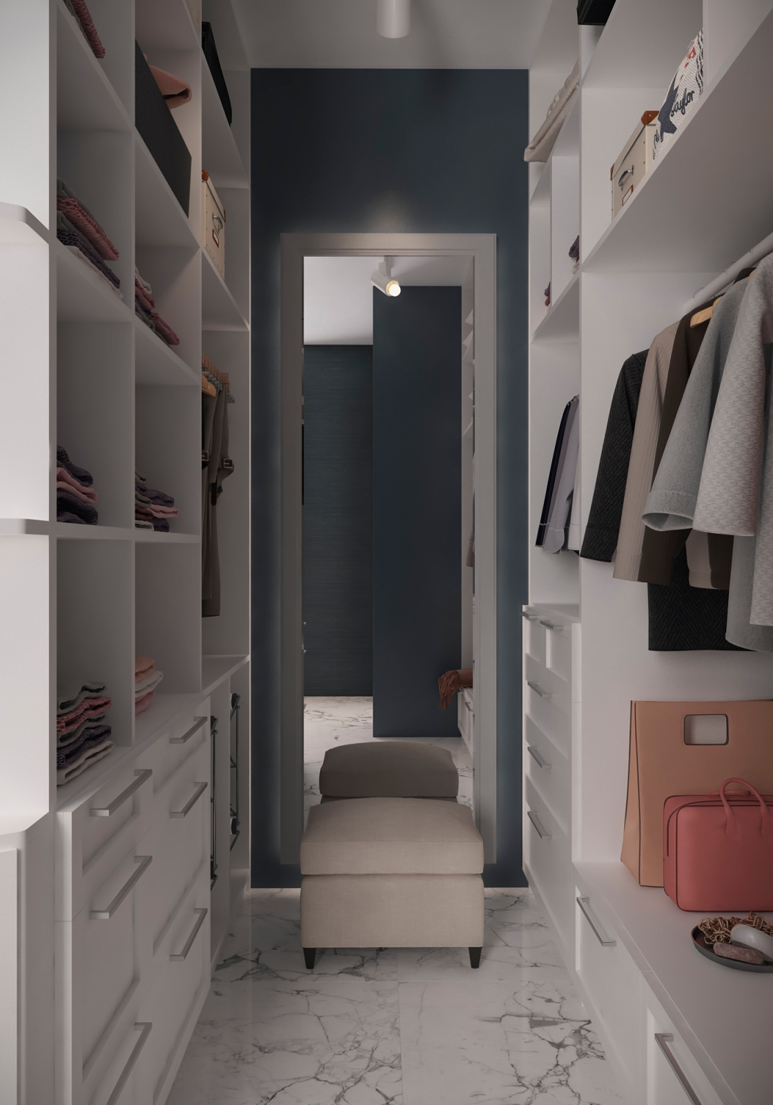 Дизайн коттеджа современная классика (п-ов Пролетарский)