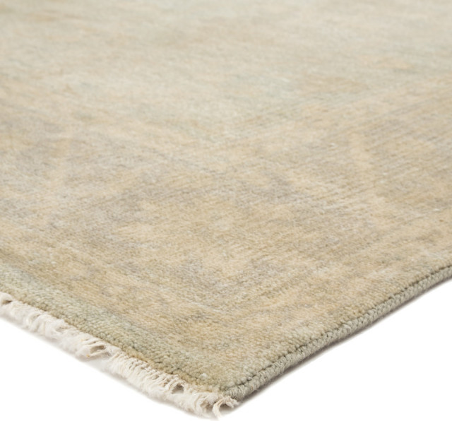 Jaipur Living Verity Knotted Oriental Gray/Cream Area Rug, 8'10"x12'9"