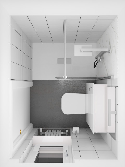 Bagno 1 modern-toalett