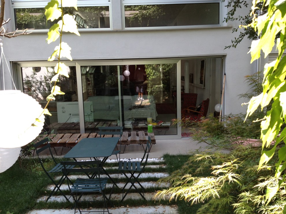 Loft con giardino