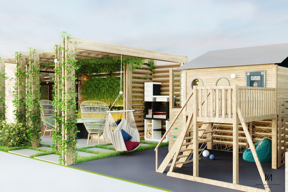 Терраса в лимоне