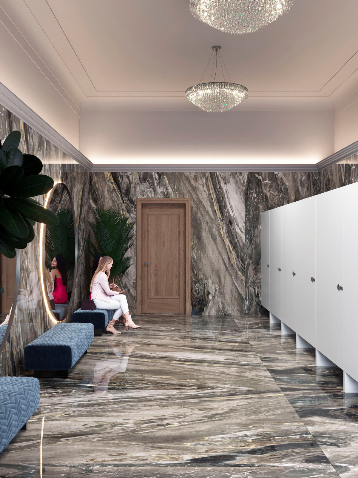 Главный санузел для МГУ, 52 м. кв