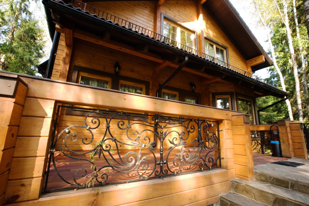 Терраса и дом