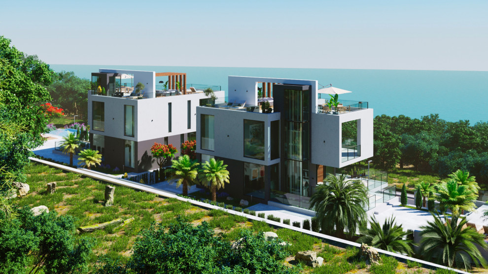 Минималистичные коттеджи