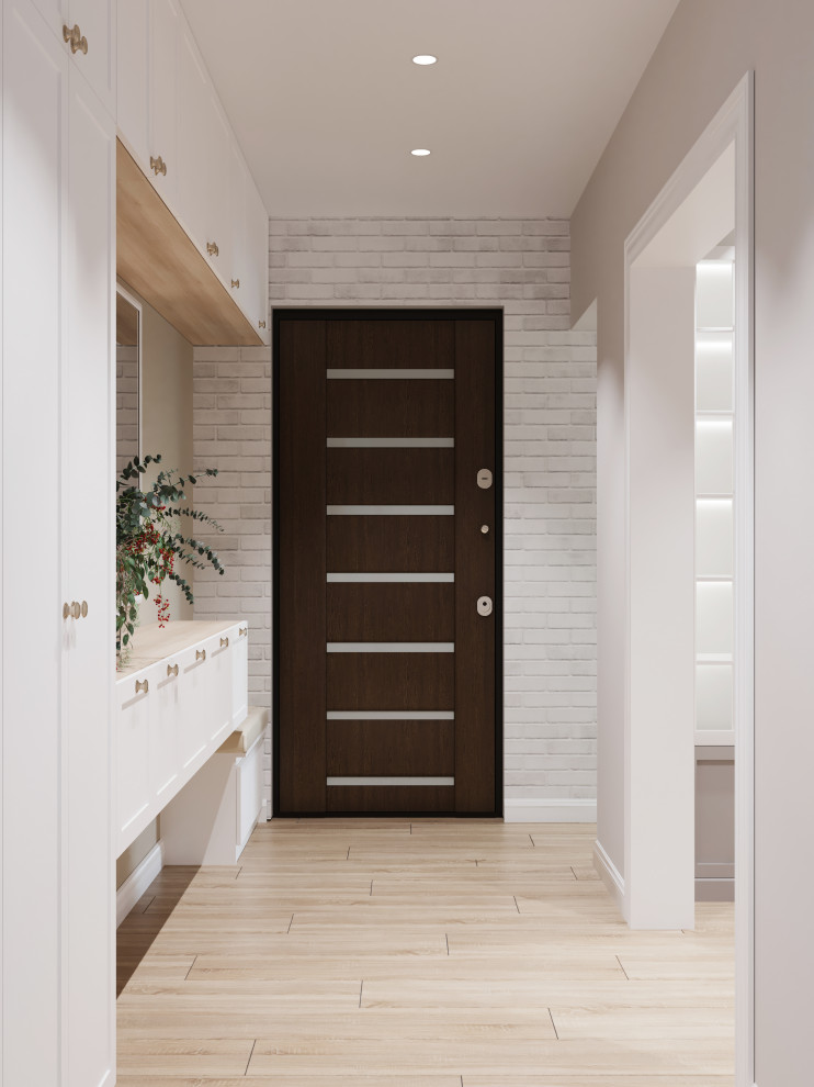 Визуализация кухни и гостиной