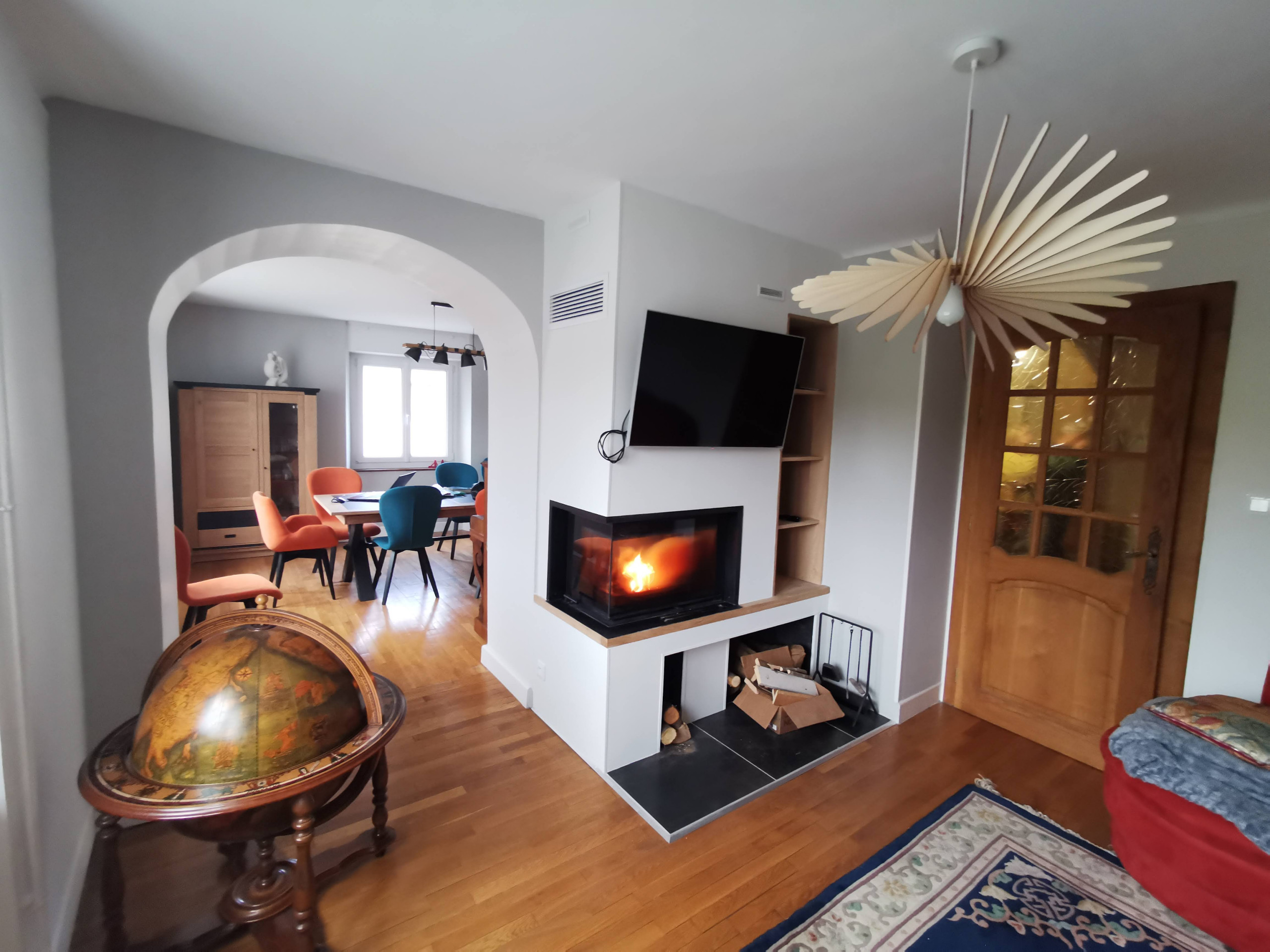 Appartement remis au gout du jour