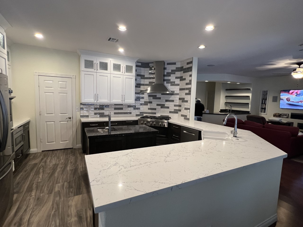 Kitchen Remodel with Island Storage