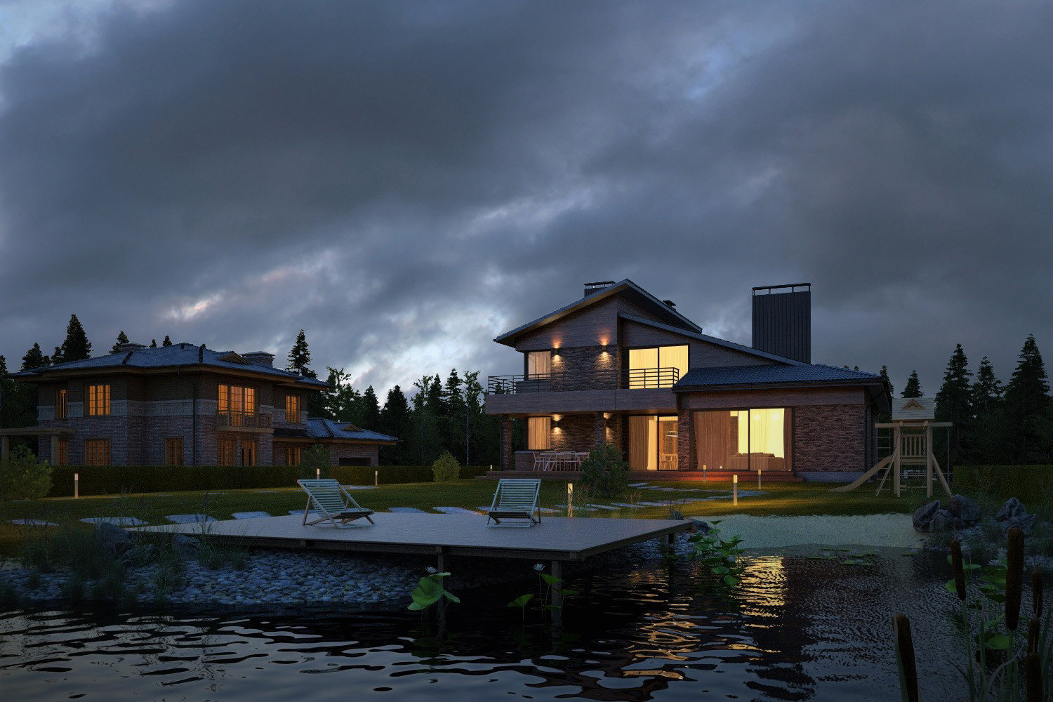 Exterior 3D vizualization