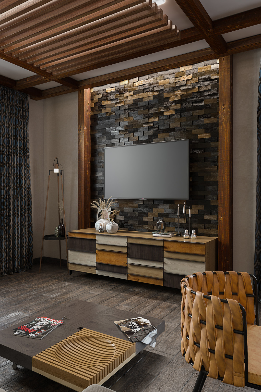 Загородный дом типа шале