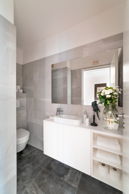 Small WC contemporary-toalett