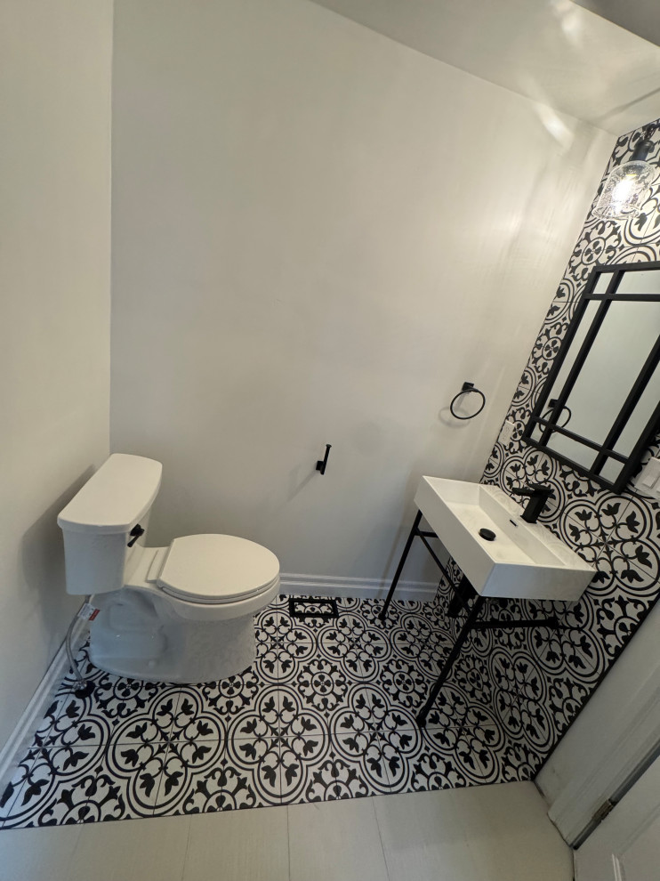 Oakville Closet to Powder Room Conversion