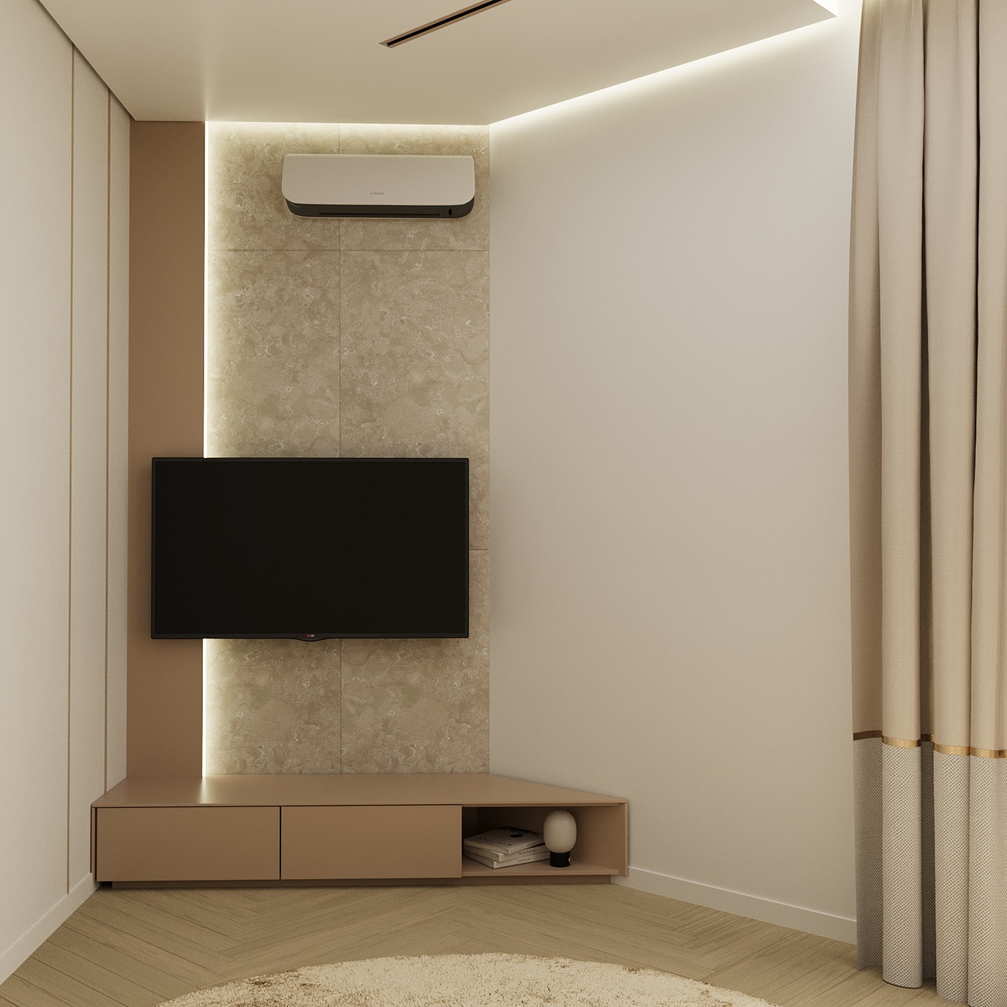 Дизайн проект квартиры для молодой семья с ребенком