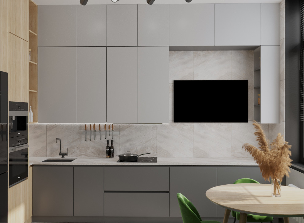 Проект двухкомнатной квартиры в ЖК «Серебряный фонтан» г. Москва