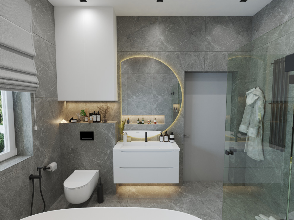 Дизайн проект ванной №4