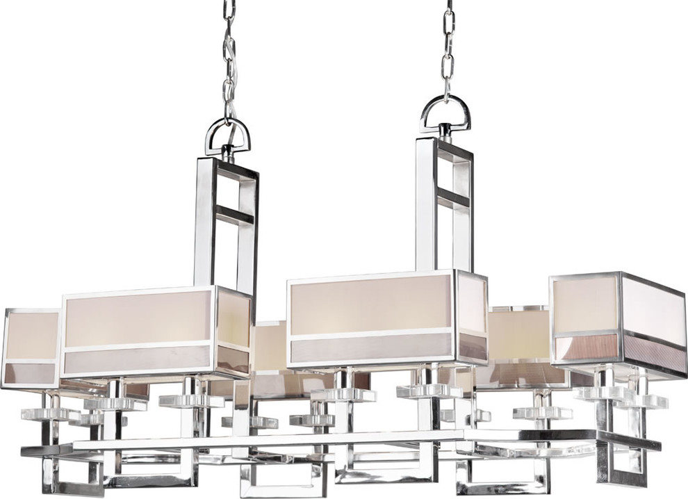 Forte Lighting 7035-12-05 12LT Island Pendant