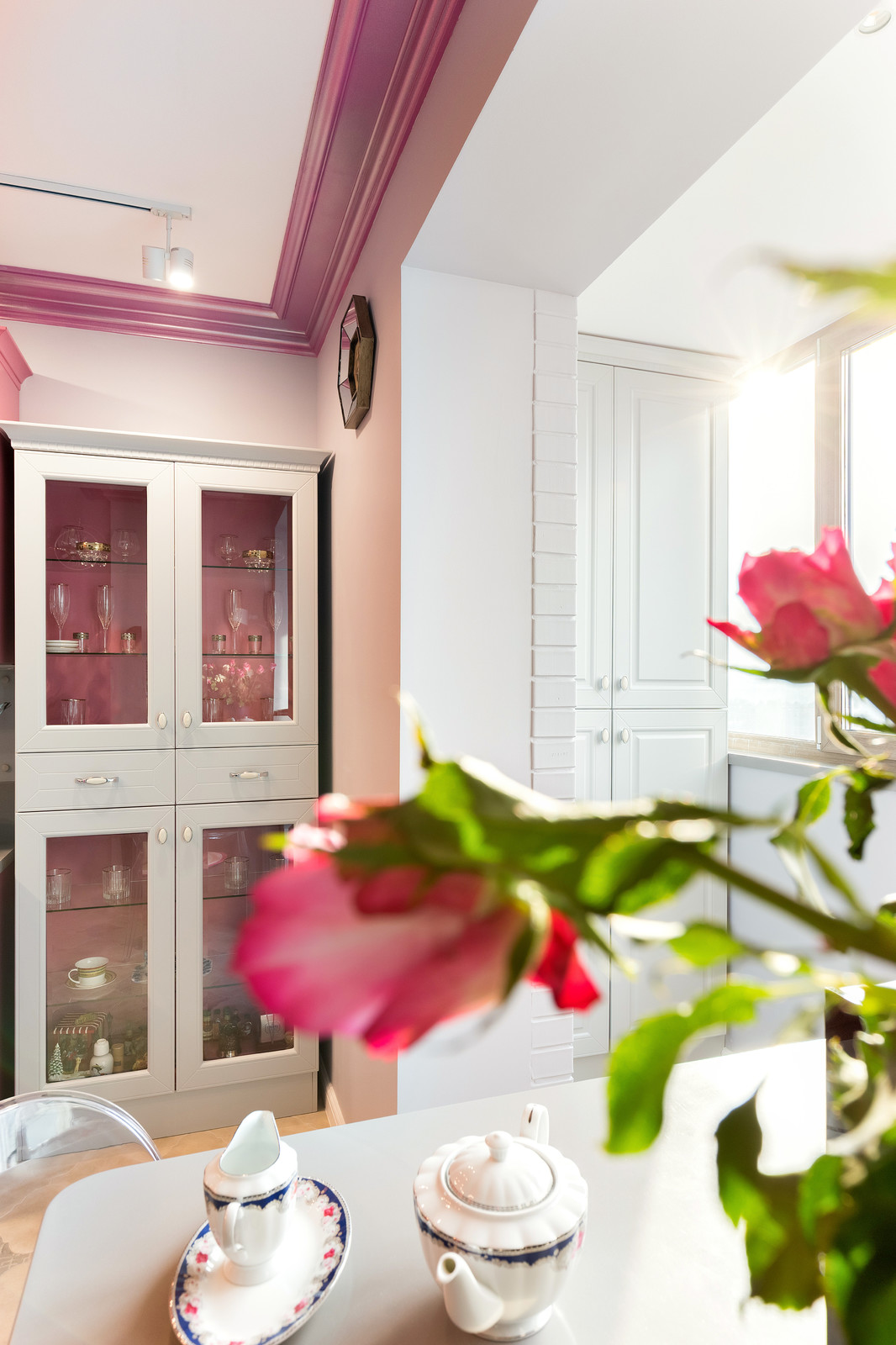 В розовом цвете