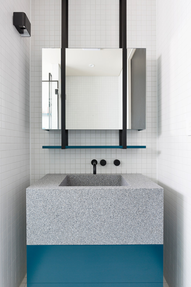 Lilyfield Residence - Midcentury - Bathroom - Sydney - by Woods ...