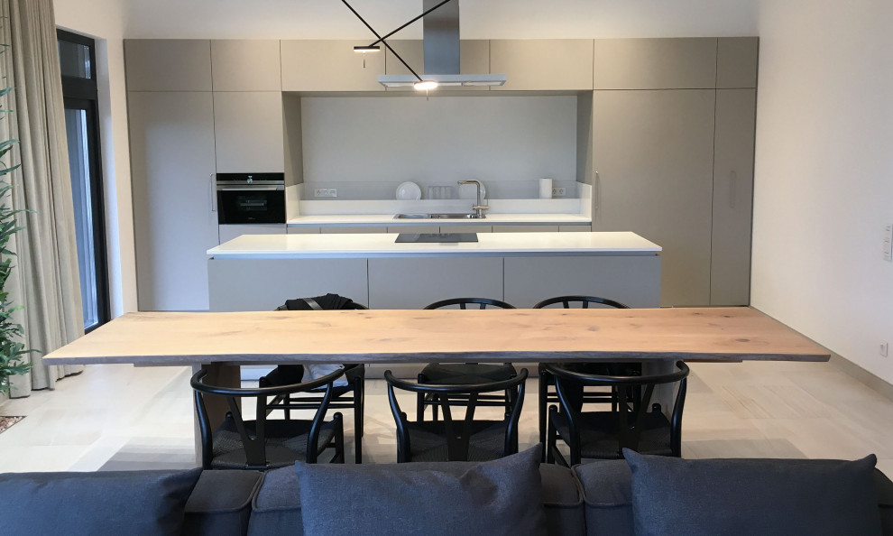 Столешница и остров из акрилового камня Staron FM111 Meteor