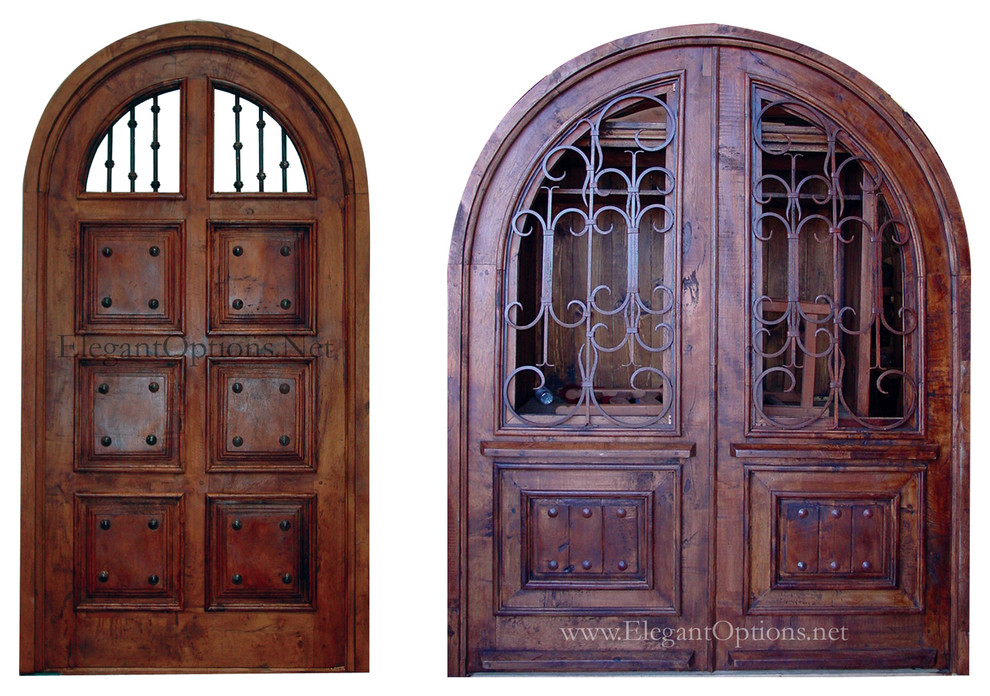Custom Made Spanish Style Entry Doors