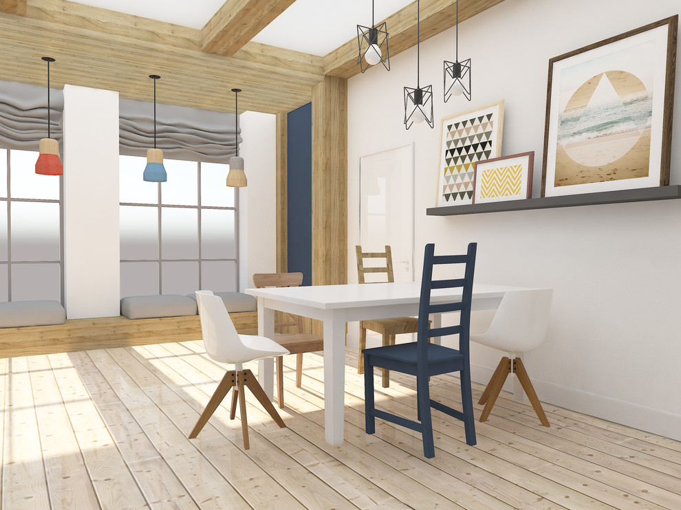 Квартира с балками