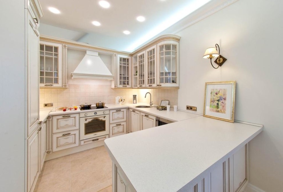 Белый и золото