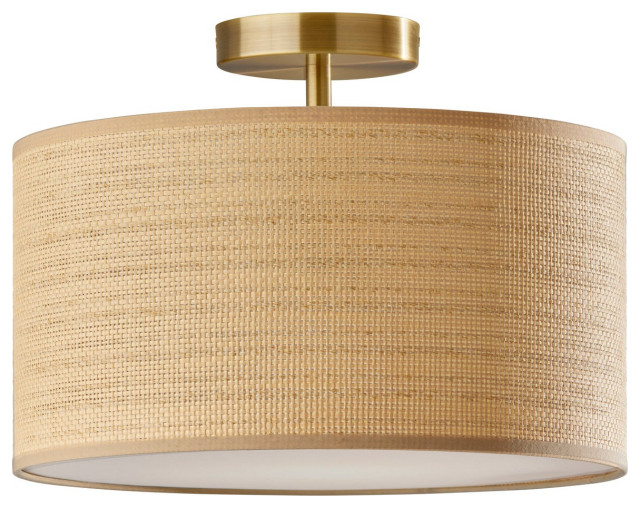 Harvest Flush Mount Tropical Flushmount Ceiling Lighting by