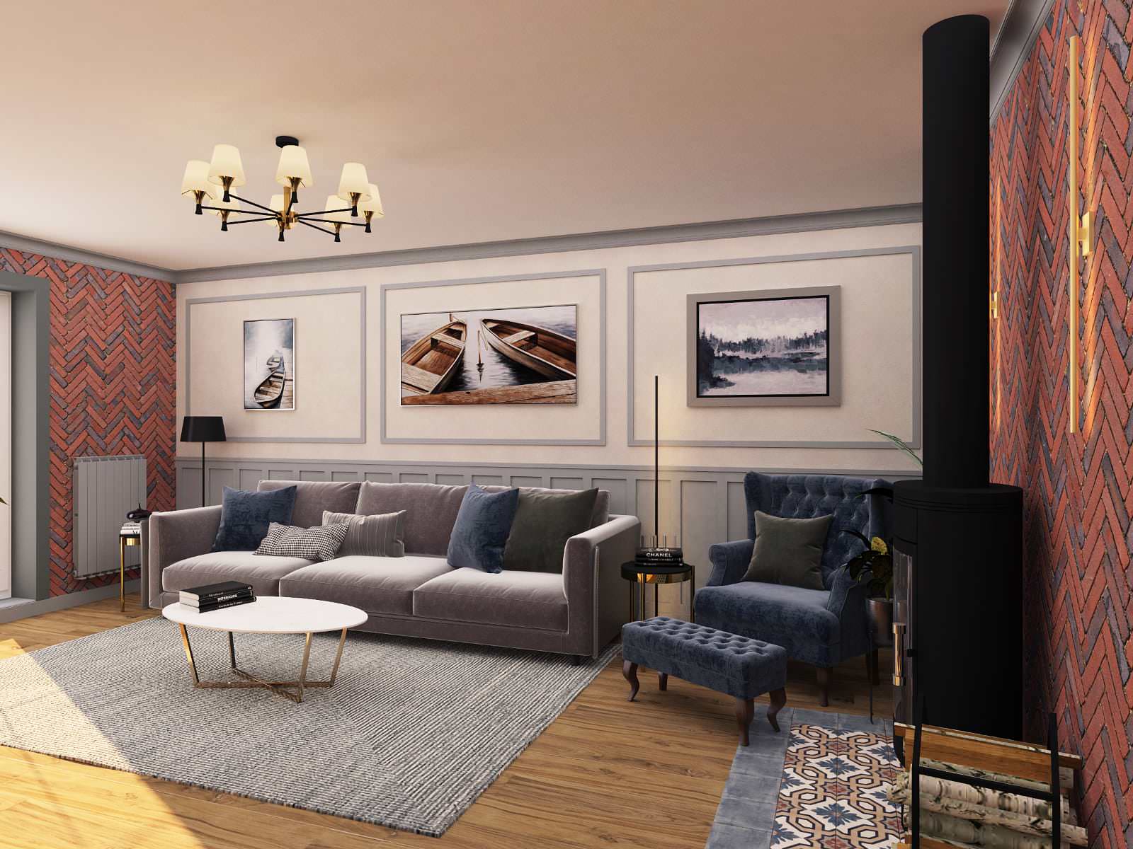 Дом в американском стиле