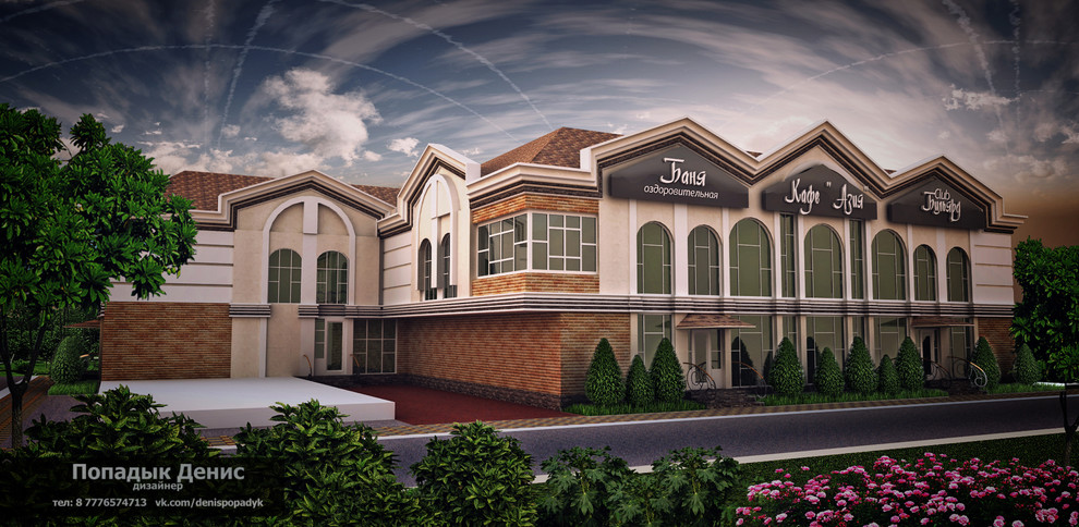 проект магазина и комплекса