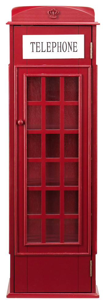 Thames Phone Booth Storage Cabinet