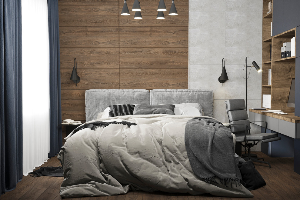 3d-визуализация спальни