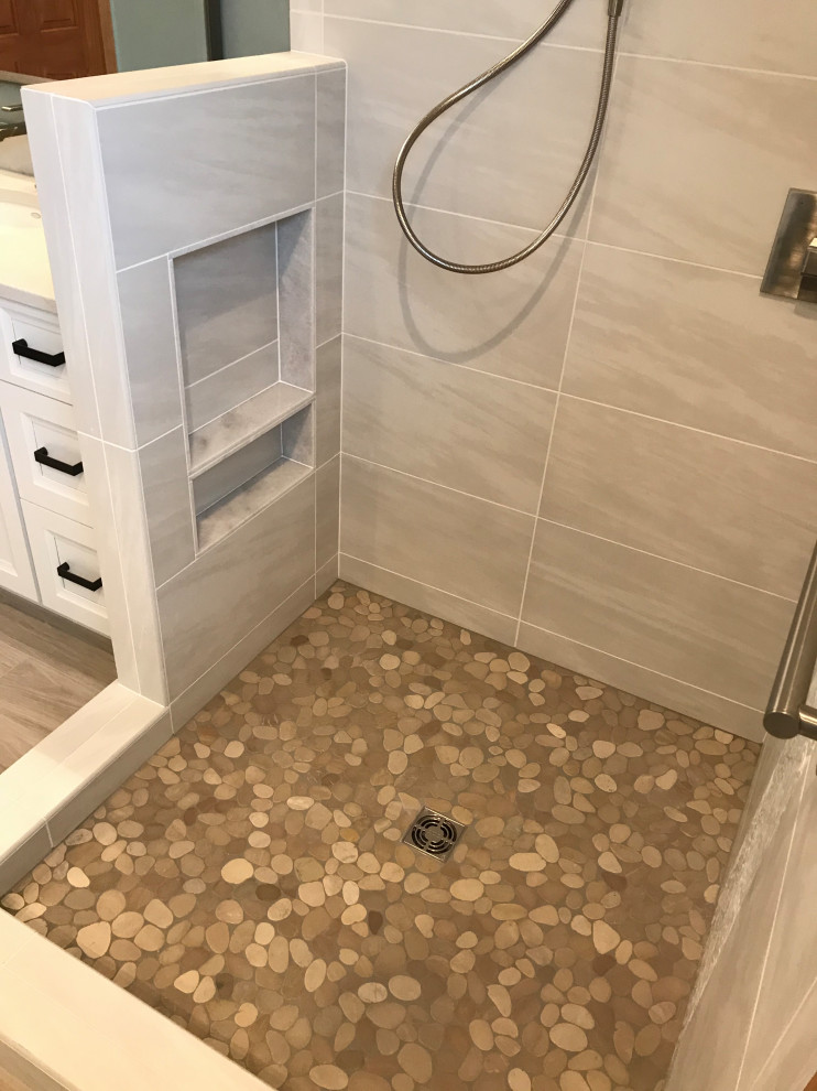 Pewaukee Master Bath Remodel - Transitional - Bathroom - Milwaukee - by ...