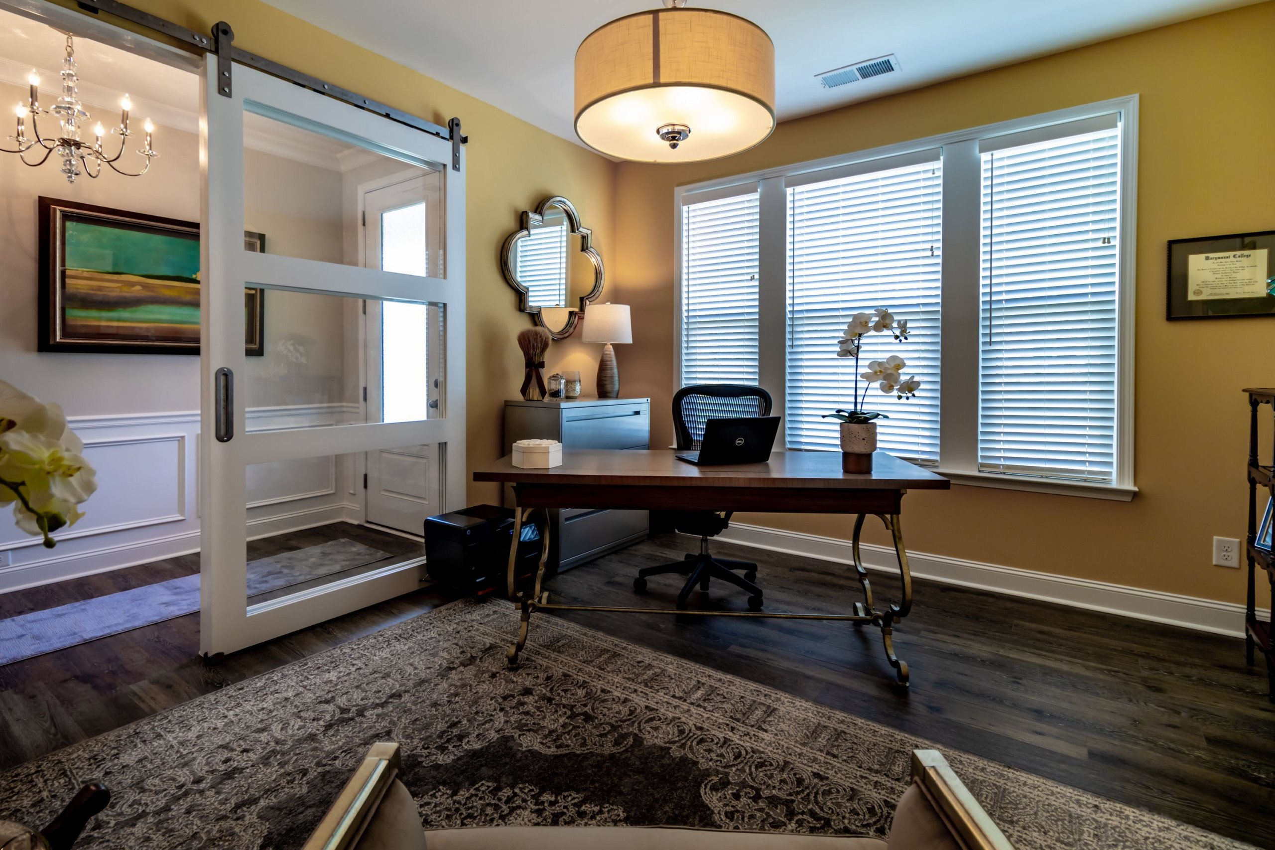 Transitional Home Transformation - Home Office