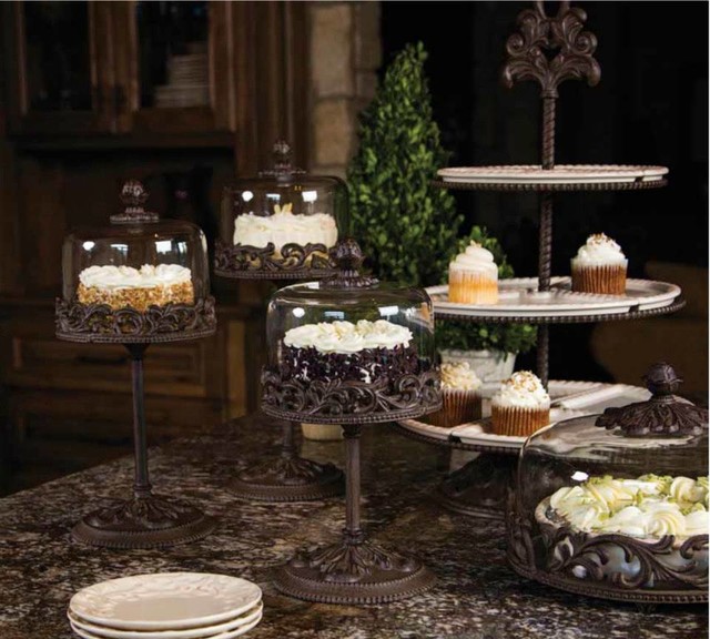 Covered Dessert Pedestals from The GG Collection
