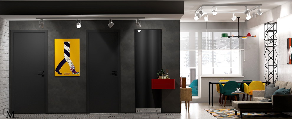 Квартира "Яркие акценты"