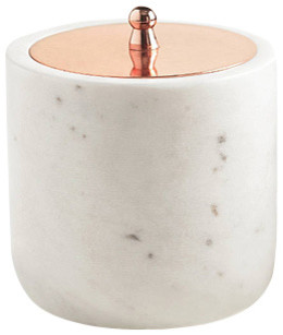 Pietra Marble Cotton Jar